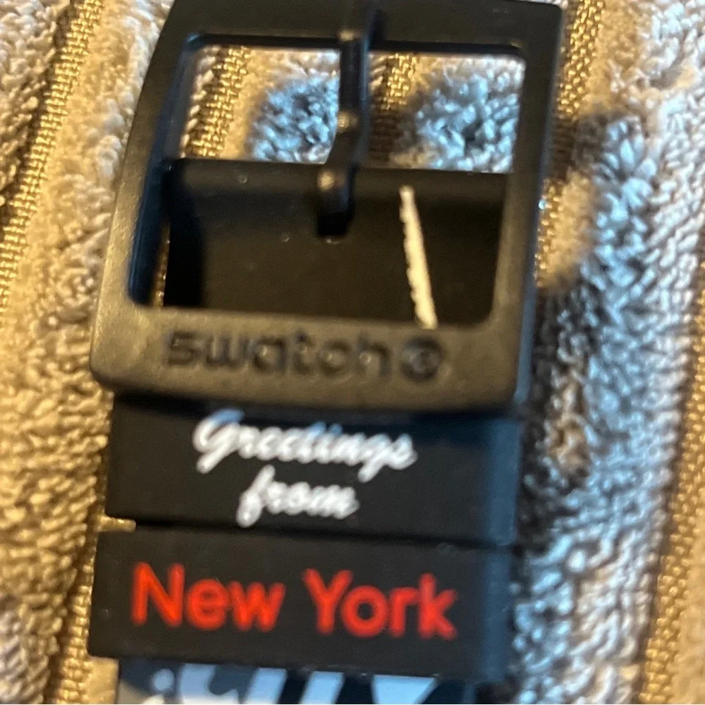 Swatch Special 2017 - SUOZ244 - Broadway -Greetings from NwOT York - NUOVO - Picture 7 of 7